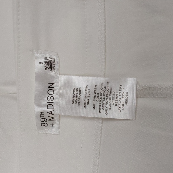 Luxe Stretch Millennium Casual Shorts | 89th + Madison | 8 - Picture 8 of 9